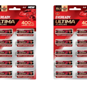 Eveready Ultima AA Alkaline Battery Pack of 20