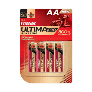 Eveready Ultima AA Ultima Pro Alkaline Battery Pack of 4