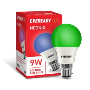 Eveready 9W Neonix LED Bulb (B22 - Green) Pack of 1