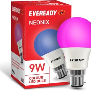 Eveready 9W Neonix LED Bulb (B22 - Pink) Pack of 1