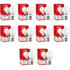 Eveready 9W Sense Glow LED Bulb (B22 - 6500K) Pack of 10