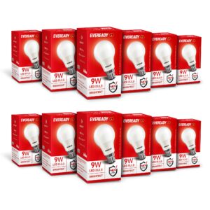 Eveready 9W Sense Glow LED Bulb (B22 - 6500K) Pack of 12
