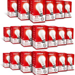 Eveready 9W Sense Glow LED Bulb (B22 - 6500K) Pack of 20