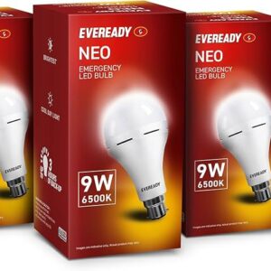 Eveready 9W Sense Glow LED Bulb (B22 - 6500K) Pack of 4