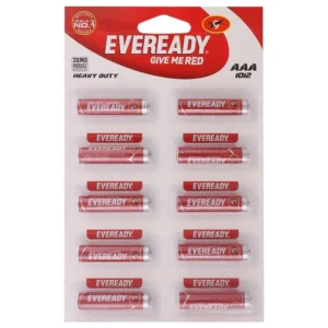 Eveready Carbon Zinc AAA Battery Pack of 10 - Model 1012-10