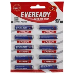 Eveready Carbon Zinc AAA Battery Pack of 10 - Model 912-10