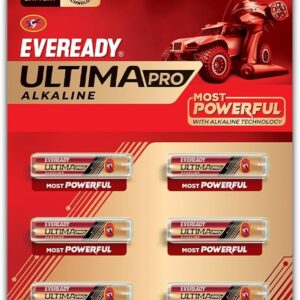 Eveready Ultima AAA Ultima Pro Alkaline Battery Pack of 6