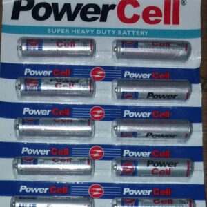 Eveready PowerCell R03 Power AAA Battery Pack of 10