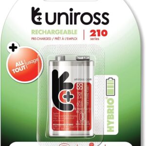 Eveready Uniross 210 HYB 9V NiMH Rechargeable Battery (Single)